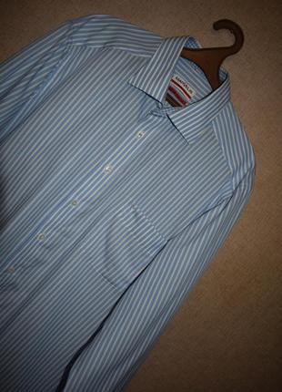 Рубашка с длинным рукавом в полоску2 фото