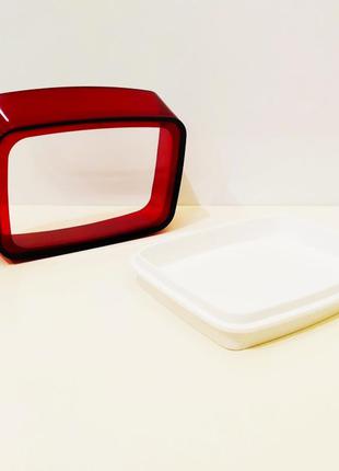 Масленка emsa пластиковая, прямоугольная, коллекция венция цвет ежевика6 фото
