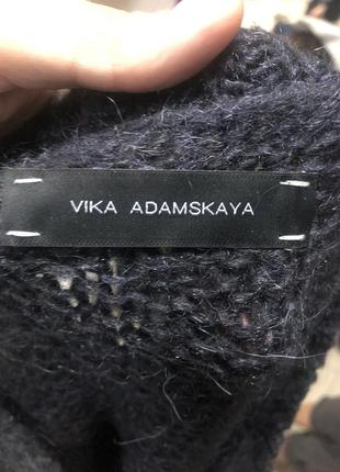 Вовняний светр vika adamskaya5 фото