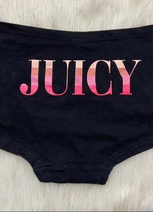 Шикарные трендовые трусики трусы от juicy couture