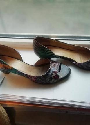 Туфли нежные цветные peter kaiser стиль элегант босоножки