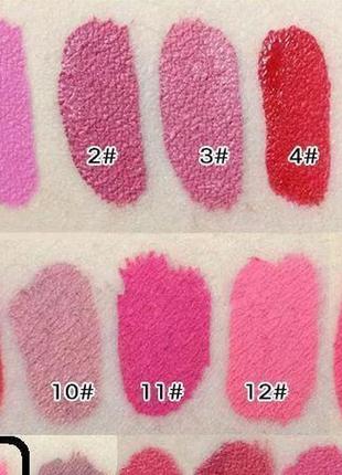 Матовая жидкая стойкая помада danimer long lasting 01 тон