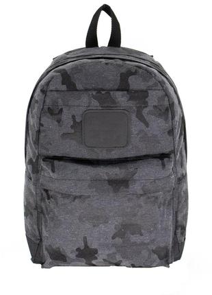 Чоловічий рюкзак міський mayers темно-сірий камуфляж повсякденний (066-0213)