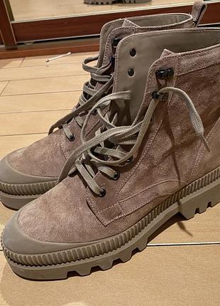 Ботинки massimo dutti новые, кожа