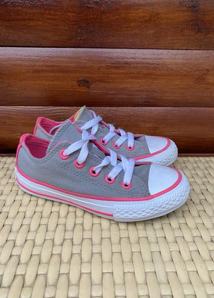Converse детские кеды оригинал 27 размер конверс