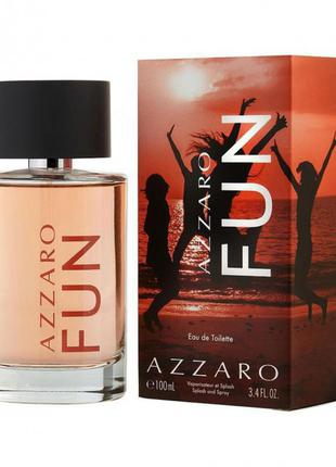 Azzaro fun, 100 ml, туалетная вода5 фото