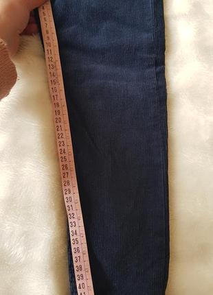 Вельветовые штаны hm 104р.6 фото