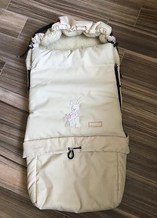 Чехол зимний на овчине