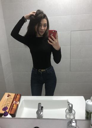 Боди чёрный 3