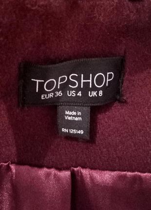 Пальто весна осінь демісезон демисезонное с капюшоном topshop осень4 фото