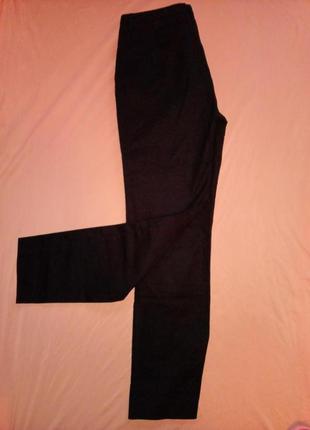 Базовые повседневные  черные брюки1 фото
