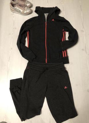 Тёплый костюм adidas! оригинал !