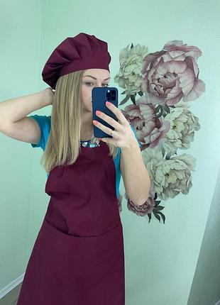 Колпак для повара. поварской колпак. колпак повара