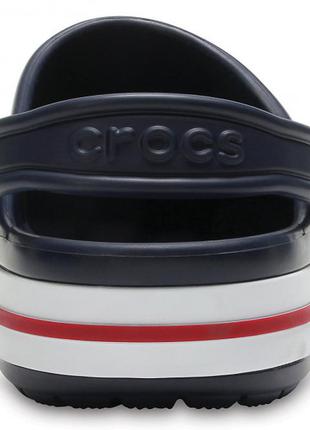 Крокси сабо crocs bayaband clog navy темно сині5 фото