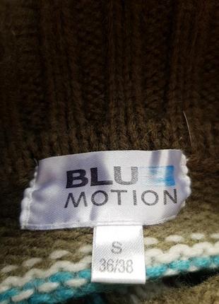 Свитер с высоким воротом blu motion 5