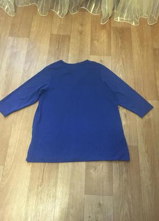 Батал большой размер новая натуральная стильная блуза блузка блузочка кофта кофточка6 фото