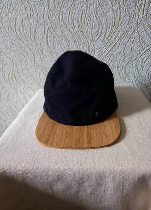 Кепка бейсболка з бамбуковим козирком mabboo bamboo for the bolo ю