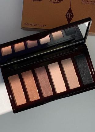 Палетка теней charlotte tilbury super nudes