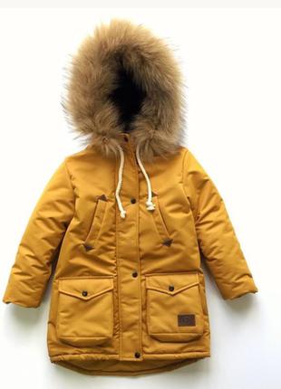 Куртка детская парка, зима -20*с3 фото