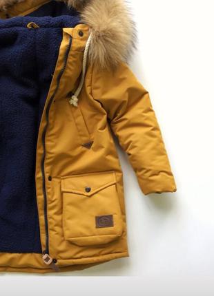 Куртка детская парка, зима -20*с2 фото