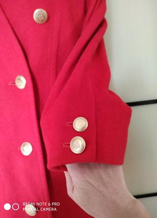 Винтажный пиджак женский удлиненный жакет шерсть кашемир10 фото