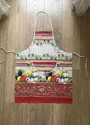 Кухонный фартук, 100% хлопок