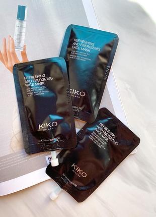 Освежающая маска для лица kiko milano