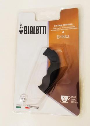 Ручка bialetti brikka до гейзерної кавоварки на 4 чашки, moka timer, alpina, fiammetta на 3 чашки