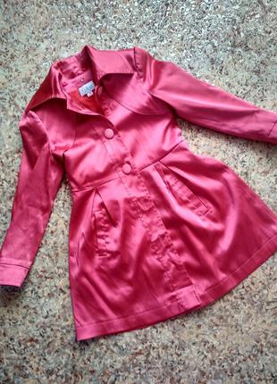 Плащ для девочки на рост 128