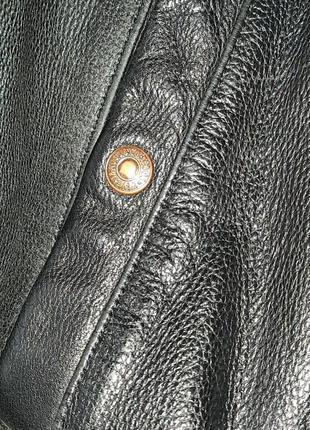 Винтажная мужская кожаная куртка levi's | levis genuine leather vintage3 фото