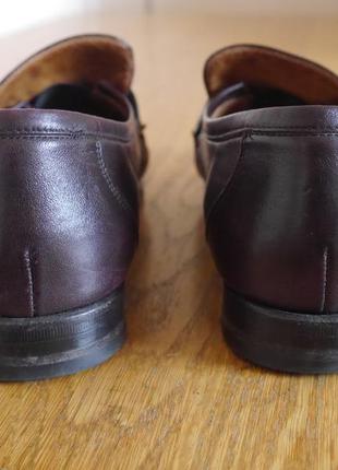 Туфлі шкіряні коричневі розмір 9 1/2 на 42 dan bommel4 фото