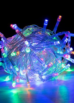 Гирлянда yes! fun led christmas time 100 ламп, rgb, 5м. 8 режимов (801153)