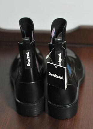 Черевики челсі челси гумаки резинові чоботи desigual - 372 фото