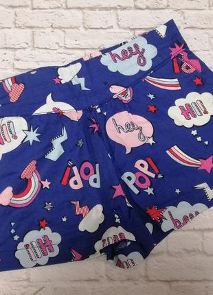 Хлопковые шортики cotton on kids на 7-8 лет