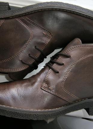 Черевики 1901 manufacturing washington made in italy оригінал нові р.43 коричневі