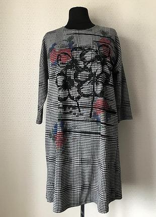 Новое (с этикеткой) оригинальное платье кежьюал, турция, размер 58