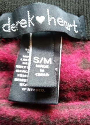 Теплі легінси лосини норвезький принт derek heart uk 8-10 eur 36-388 фото