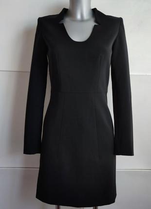 Маленькое чёрное платье  cos черного цвета7 фото