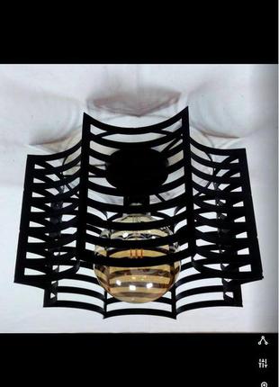 Стельова люстра світильник у стилі лофт