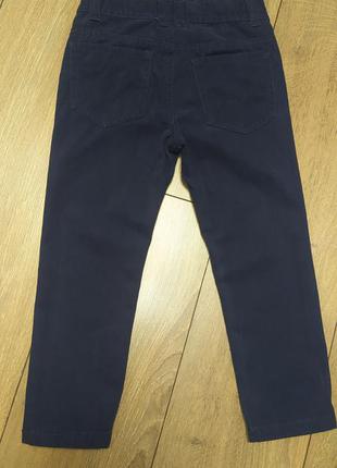Брюки, коттоновые джинсы в идеале р. 110 cм5 фото