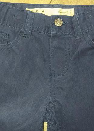 Брюки, коттоновые джинсы в идеале р. 110 cм3 фото
