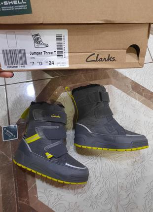 Зимові чоботи clarks jumper jump 24 р