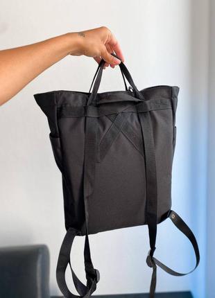 Kanken черная сумка рюкзак унисекс чорний стильний рюкзачок унісекс5 фото
