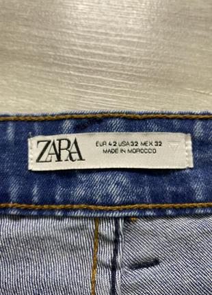 Стрейчеві чоловічі джинси zara man stretch skinny8 фото