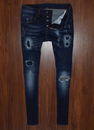 Dsquared2 slim jeans чоловічі джинси дискваред1 фото