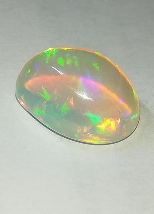 Ефіопський опал кабошон 4.96 ct 14.07 x 10.28 x 7.72 mm4 фото