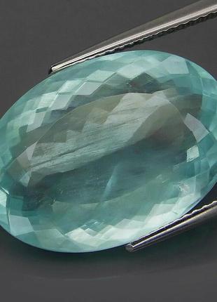 Аквамарин природний 16.62 карат 21.2 x 15.2 x 8.2 mm