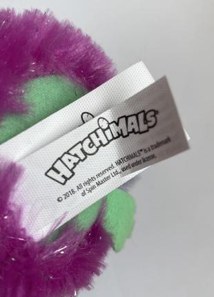 Hatchimals пингвинчик (фіолетовий мовець ) іграшка-брелок5 фото