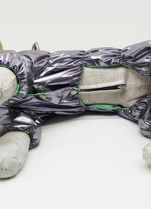 Комбинезон-дождевик для собак норд на подкладке с капюшоном6 фото