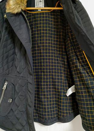 Осенняя стёганая куртка,теплая куртка демисезонная.zara,mango,h&m.5 фото